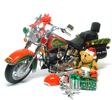 The Harley-Davidson Limited Edition Christmas 2003 Mortorcycle