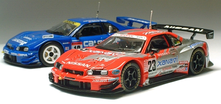 Xanavi Nismo GT-R & Calsonic Skyline | ミニカー散財とほほ日記