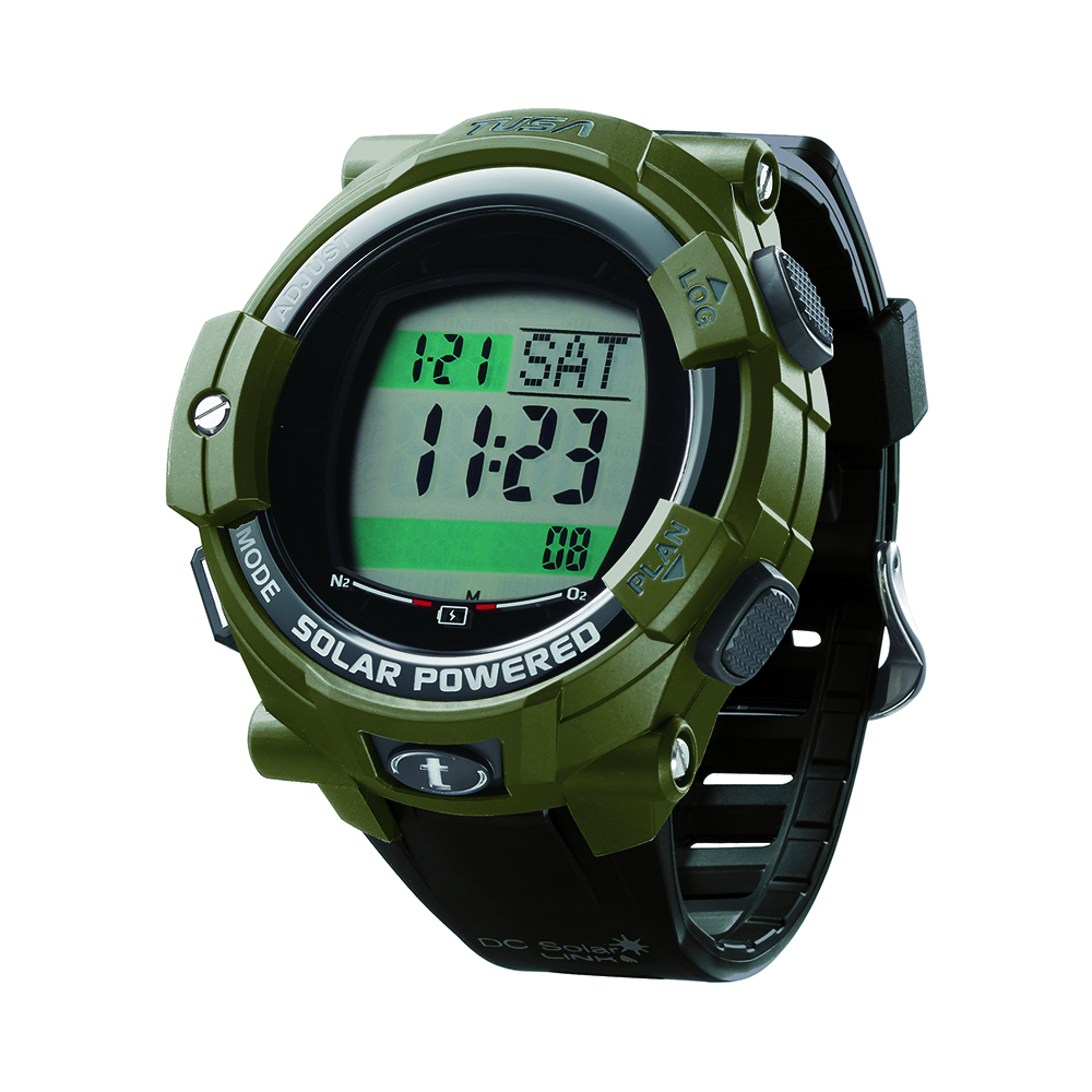 DC Solar IQ1204 ソーラー充電式ダイブコンピューター | ダイブ