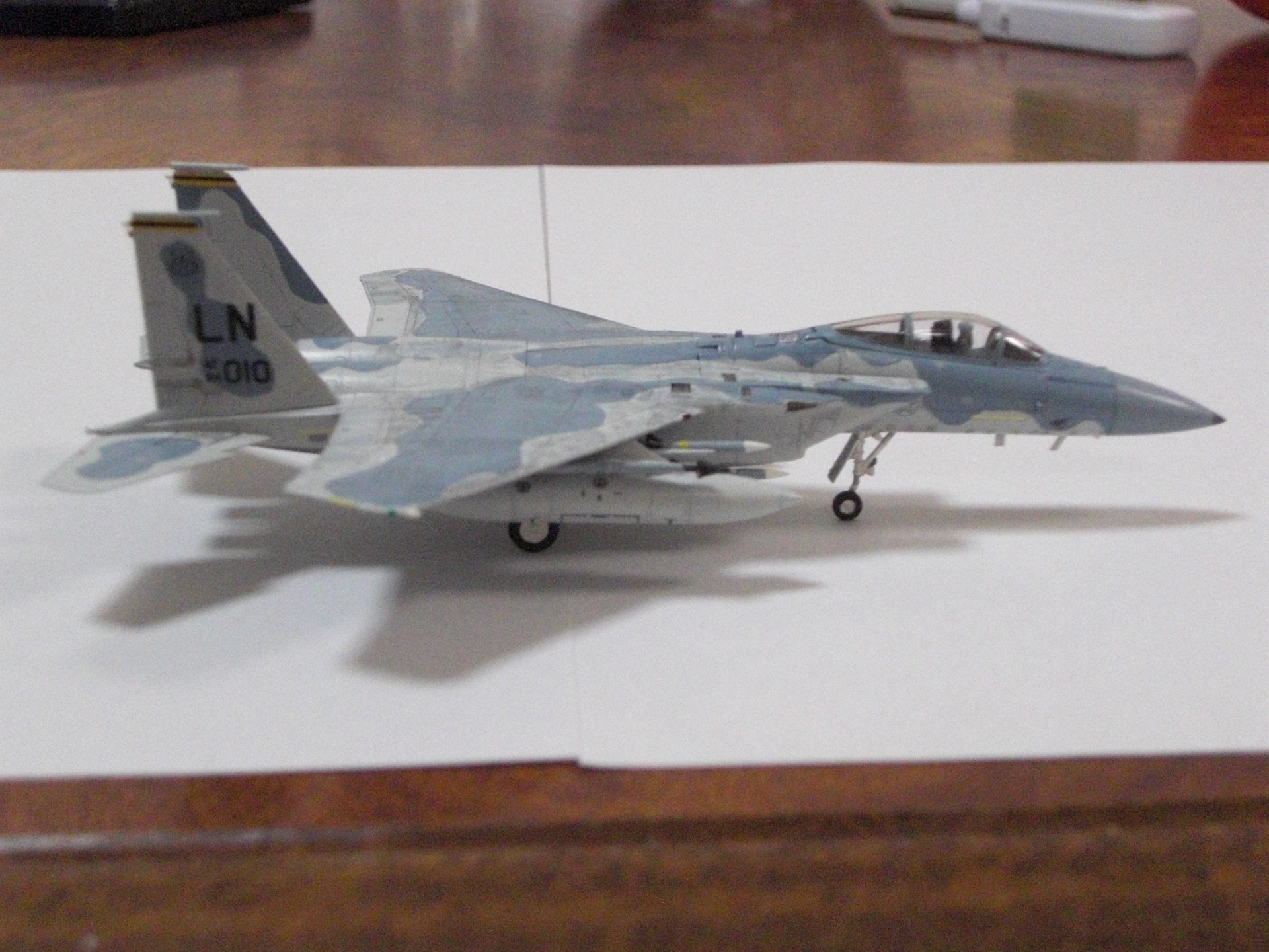 模型画像」1：144 F－15C 48FW 493FS レイクンヒース
