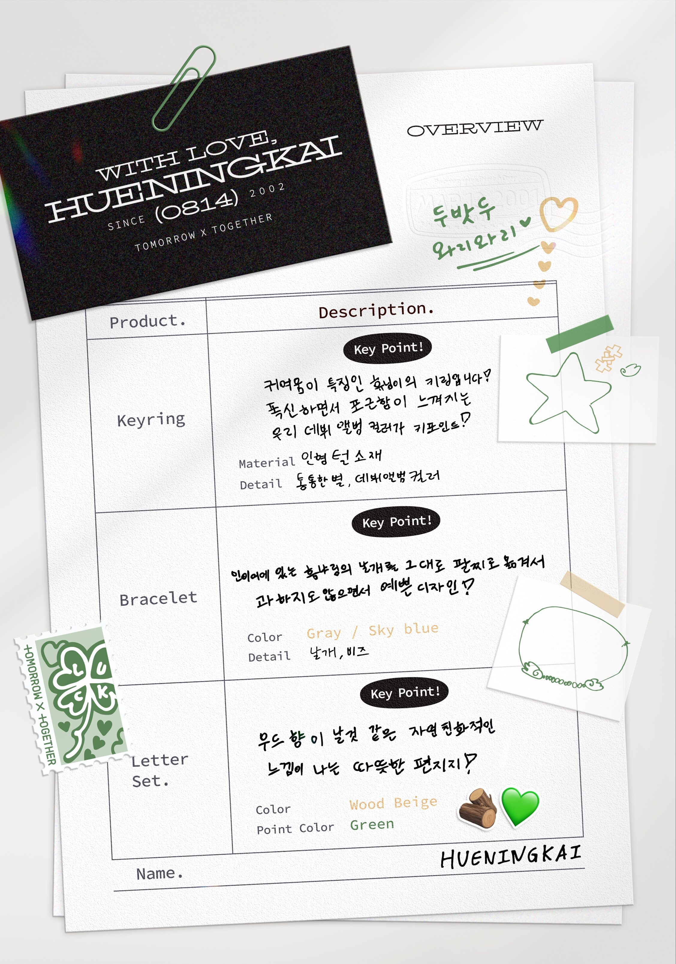 WITH LOVE』2024年9月～2025年8月センイルグッズまとめ - TOMORROW X