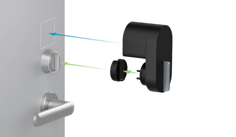 レンタル] Qrio(キュリオ) Lock ブラック（黒） スマートロック Q-SL2