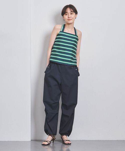 マルチボーダー キャミソール ブラウス