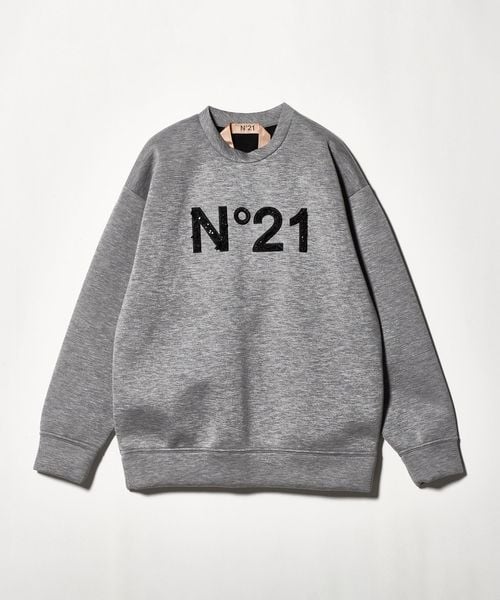 N°21＞ビジューロゴ スウェット