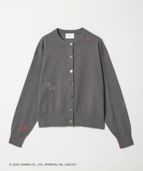 HELLO KITTY × UNITED ARROWS＞エンブロイダリー カーディガン