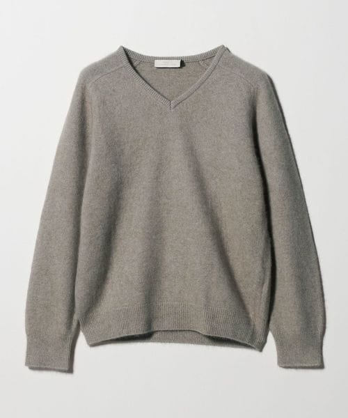 AMOMENTO＞V―NECK KNIT/ニット