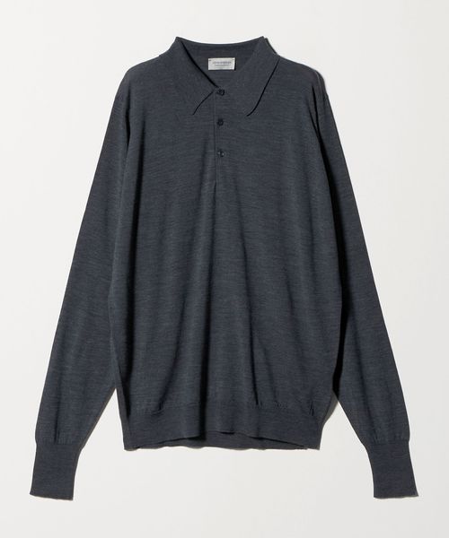 JOHN SMEDLEY＞DORSET/ニットポロシャツ