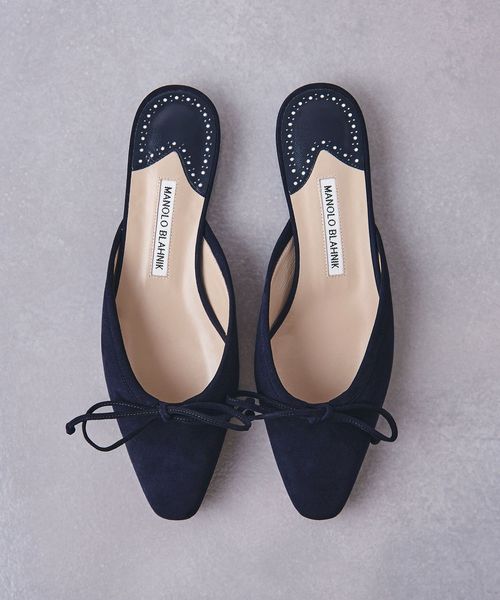 別注】＜MANOLO BLAHNIK＞BALLERIMU ミュール