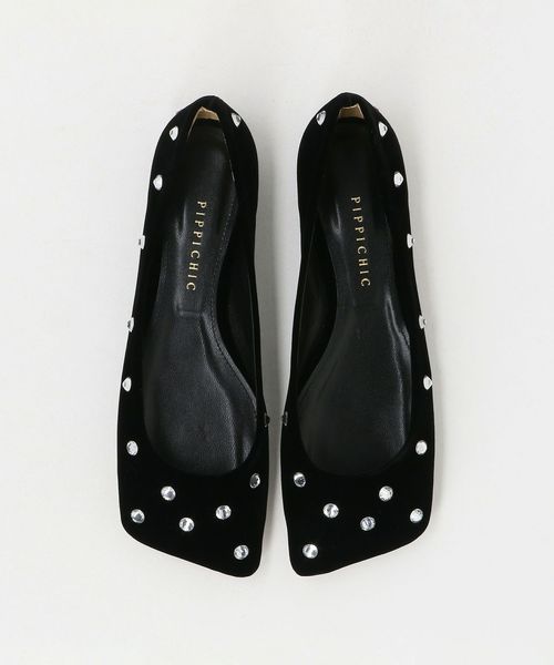 PIPPICHIC＞LINDA BIJOU フラットシューズ