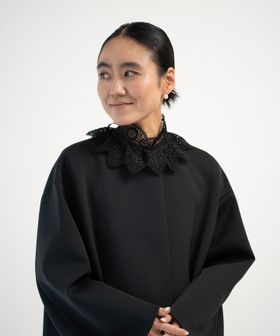 AYA KANEKO×IRIS 47×UNITED ARROWS＞レース つけ襟