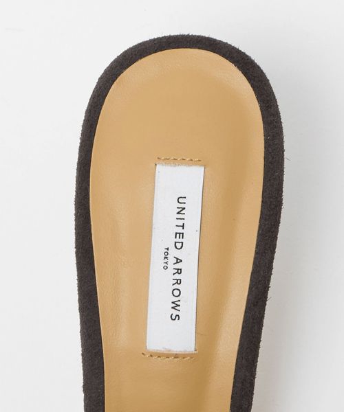 スエード ミュール/サンダル