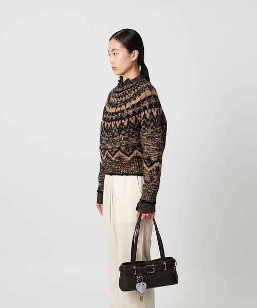 OSOI＞SHOULDER BROCLEMINI バッグ