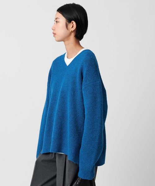 CITEN＞モチモチVネックニット