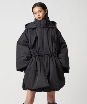 EMMEL REFINES＞EM ポンチョライク ナカワタ コート