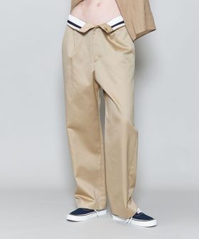 6(ROKU)＞コットン チノ パンツ