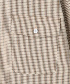 6(ROKU)＞コットン チェック シャツ