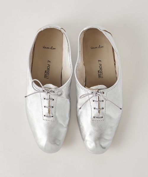 Porselli × Steven Alan＞JAZZSHOES SILVER COLOR/シューズ