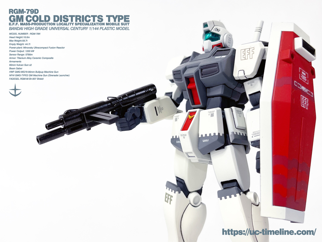 HGUC ジム寒冷地仕様 完成報告。 – UC-TIMELINE. ガンプラ好きだけど