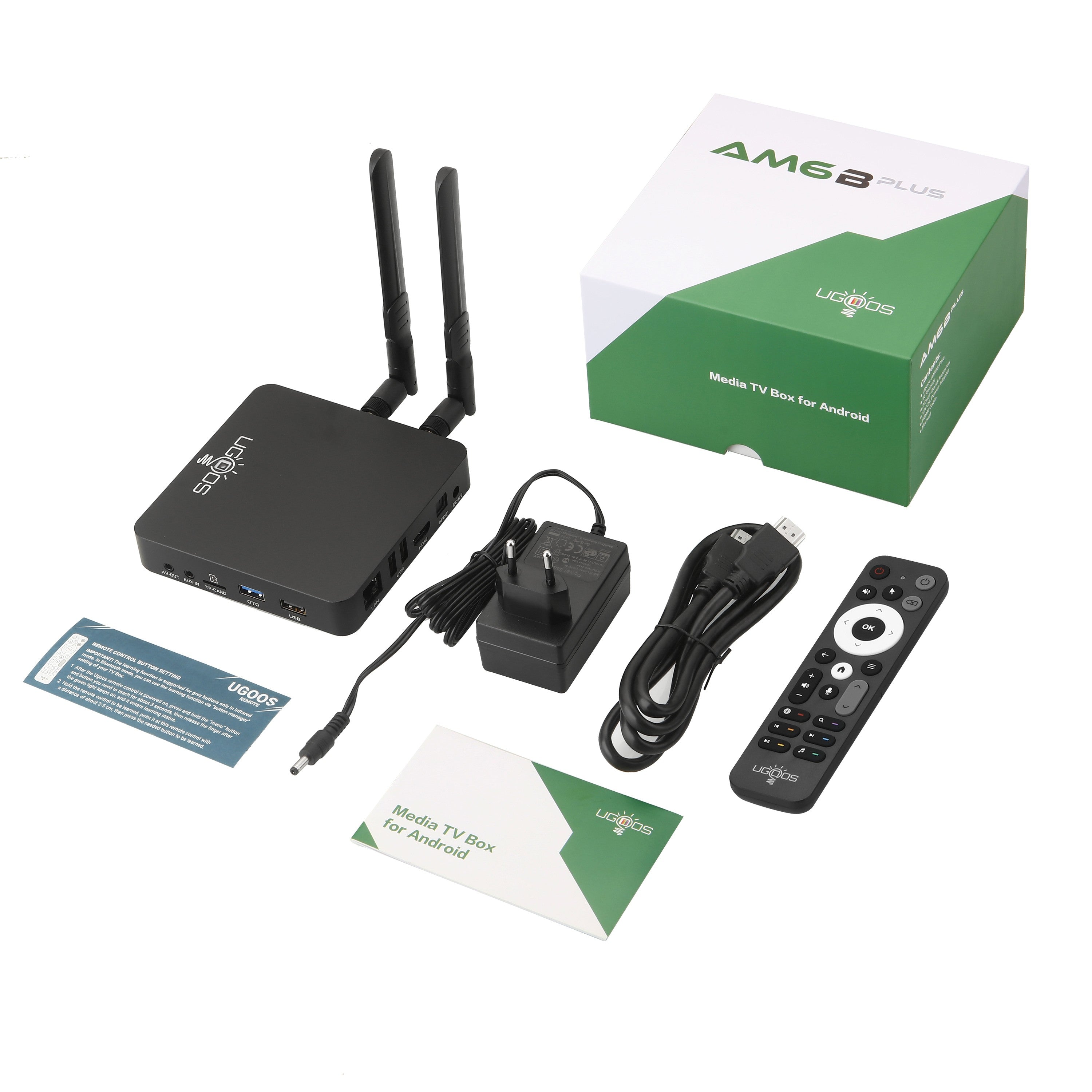 Ugoos AM6B Plus 2021 Amlogic S922XJ Android TV Box - SHIPS NOW