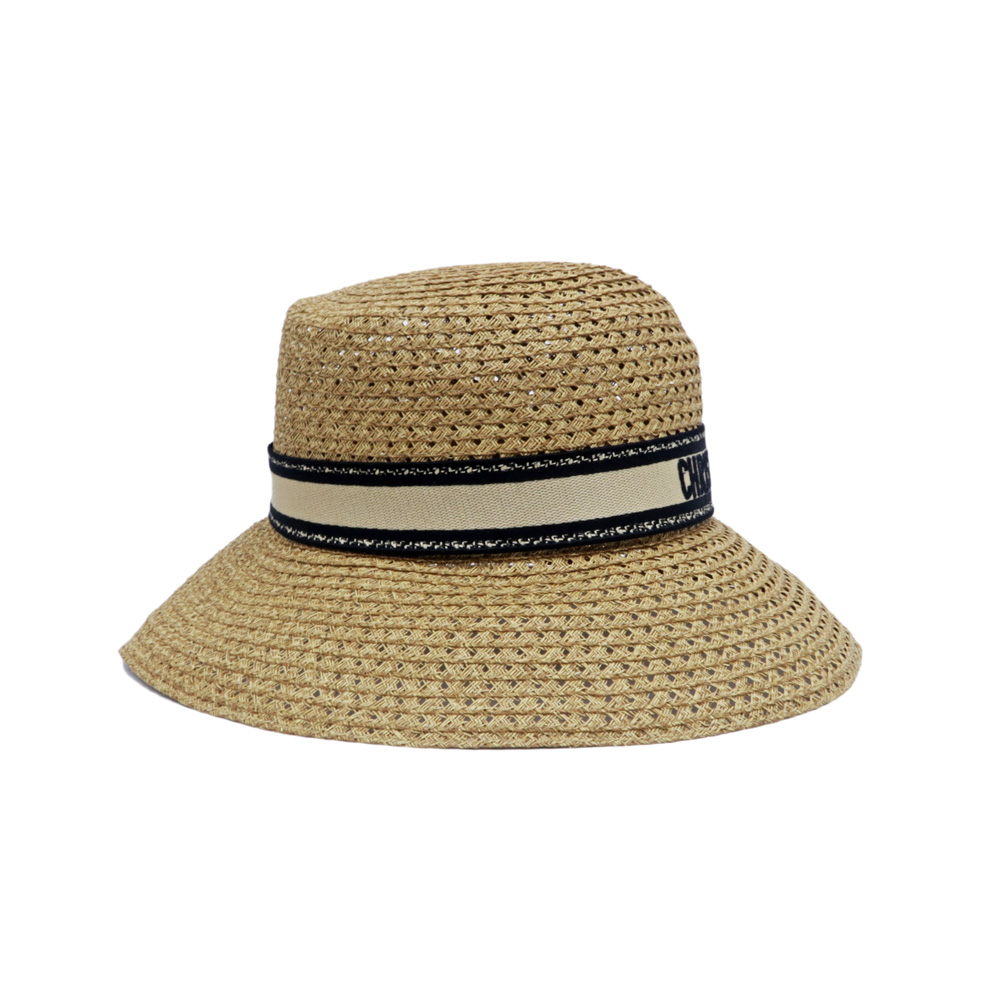 名東】【CHRISTIAN DIOR】ディオール D Bobby ワイドブリム ハット