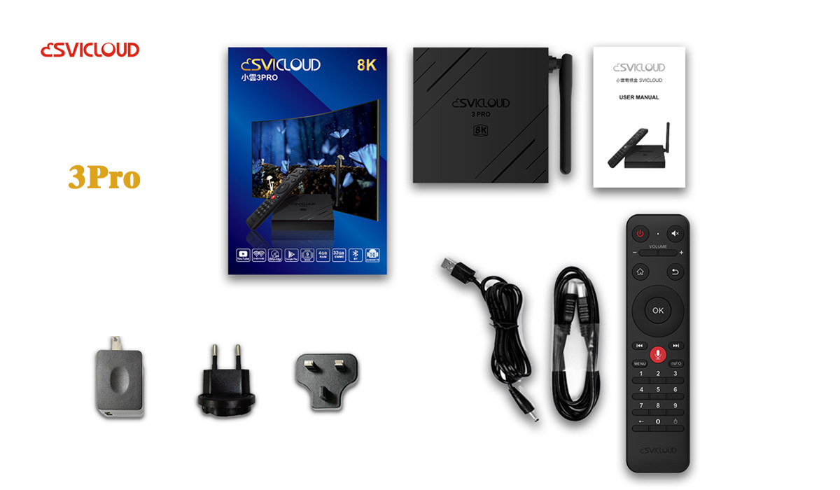 SVICLOUD 3Pro- King of Smart Android TV Box,SVICLOUD TV Box