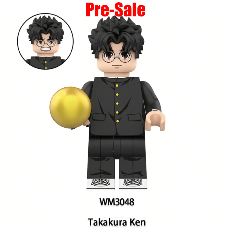 Japanese Movie Game Anime Takakura Ken Minifig Bricks Compatible