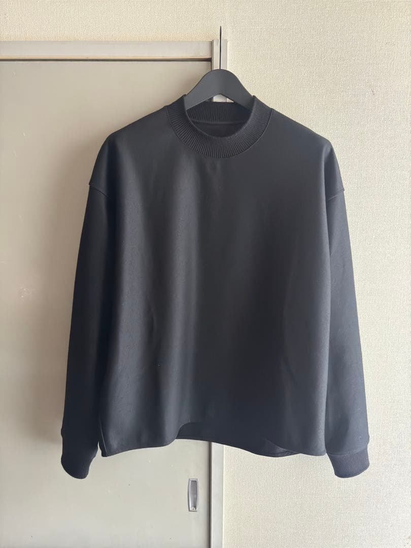 Excellent Condition】25AW JIL SANDER WOOL MELTON CREWNECK