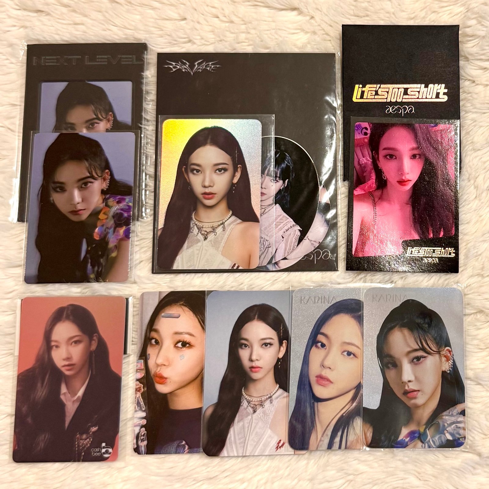 aespa エスパ black mamba sgs トレカ カリナ Karina aespa エスパ