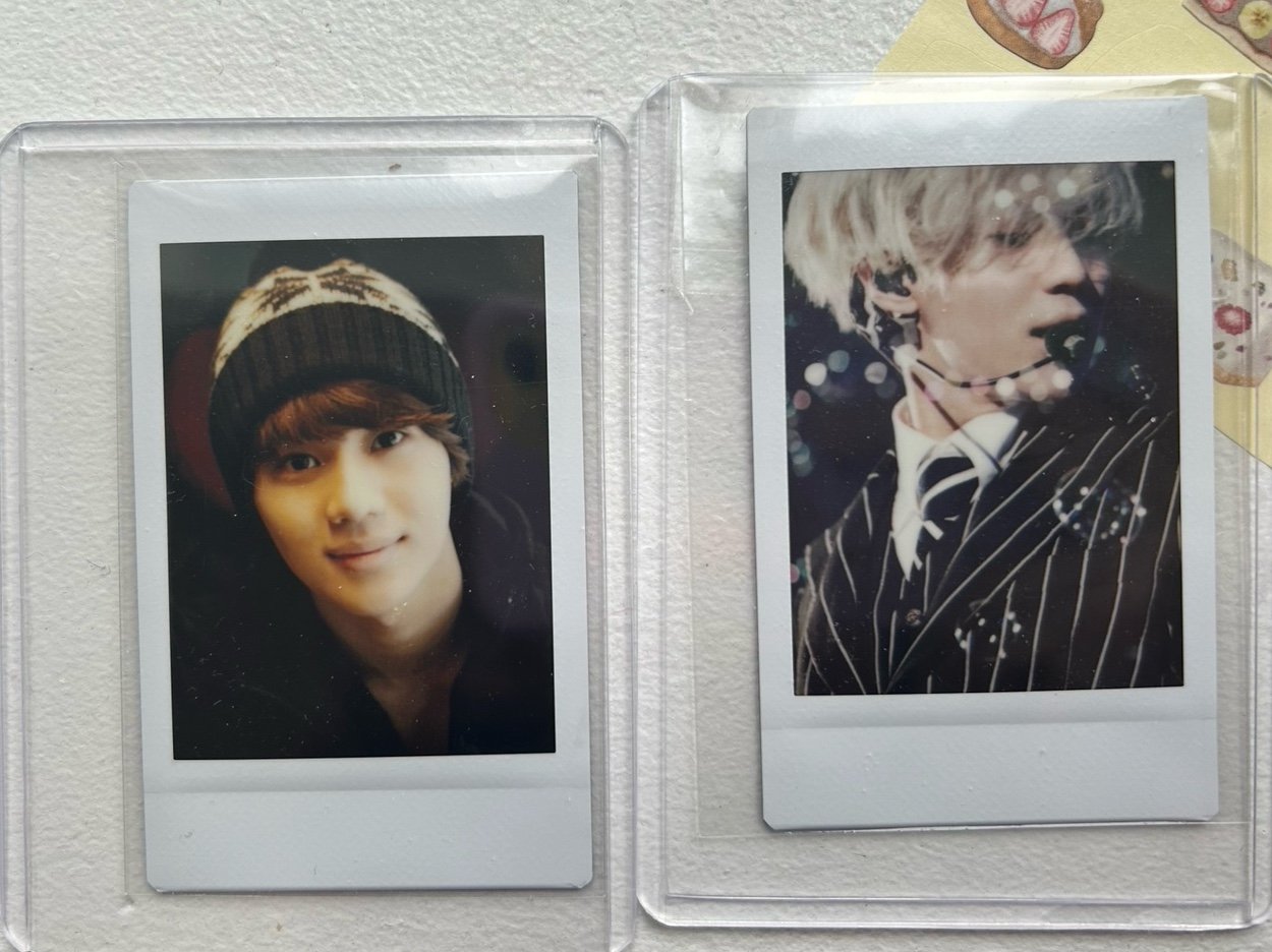 SHINee 8周年記念 ジョンヒョン ポラロイド 写真 非売品 SHINee 8周年