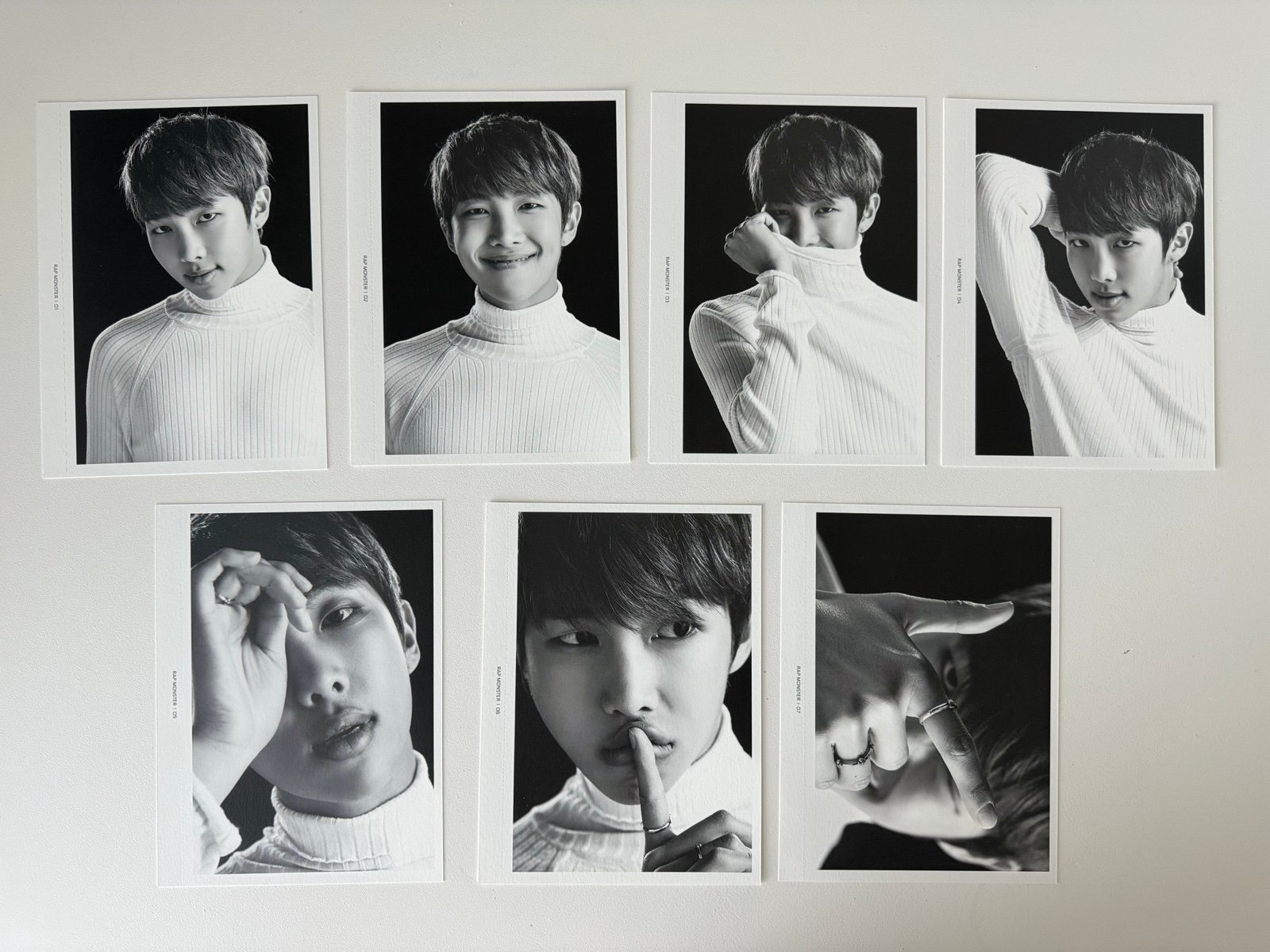 BTS RM - Wings Tour Face Photo Collection Set | Mercari