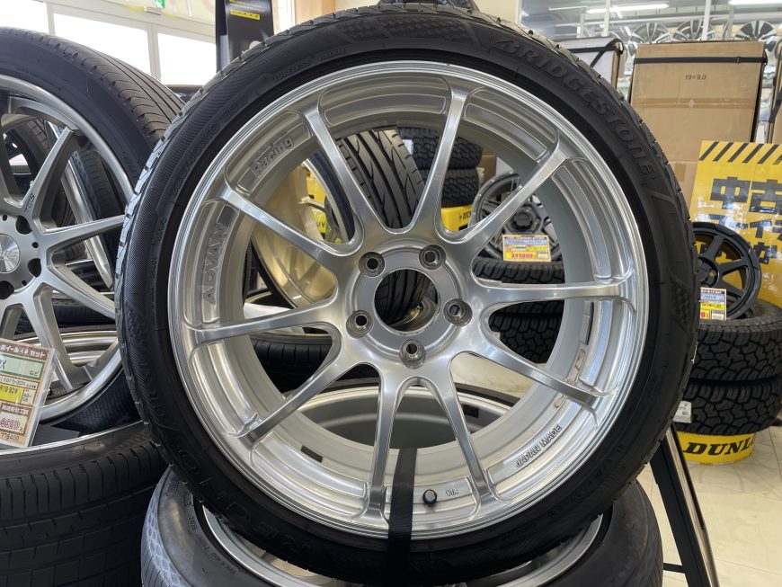 👆大宮バイパス店在庫情報👆絶版ホイールのアドバンレーシング RZの18