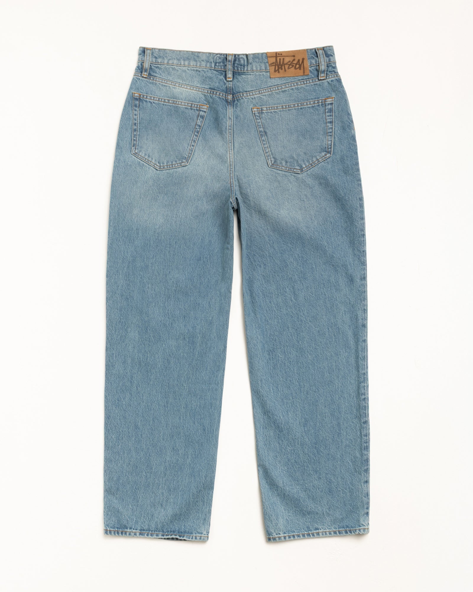 Big Ol' Jean Denim – Washed Blue | Pants | Stüssy UK