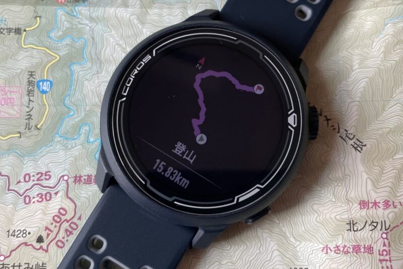 COROS PACE 2（カロス ペース2）が登山に最適！ロングバッテリー＆世界