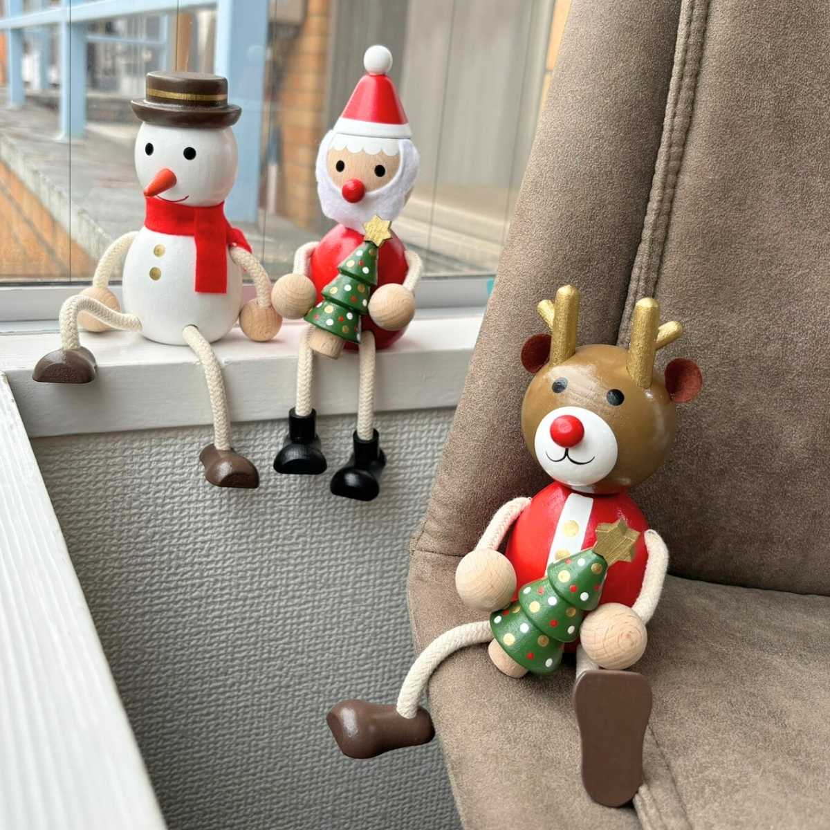 クリスマス 飾り ハラチキ Hracky チェコ産 木の人形 木の人形 ツリー