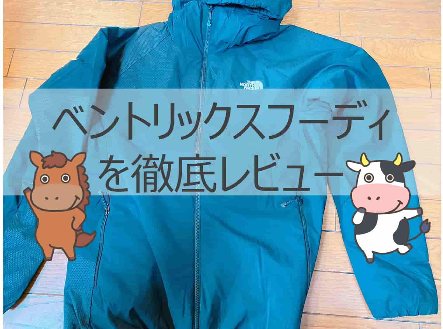 ノースフェイスのベントリックスフーディを元アウトドア店員がレビュー