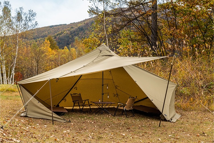 変幻自在！？】ゼインアーツの「GIGI-1 TC」はとても使いやすいテント