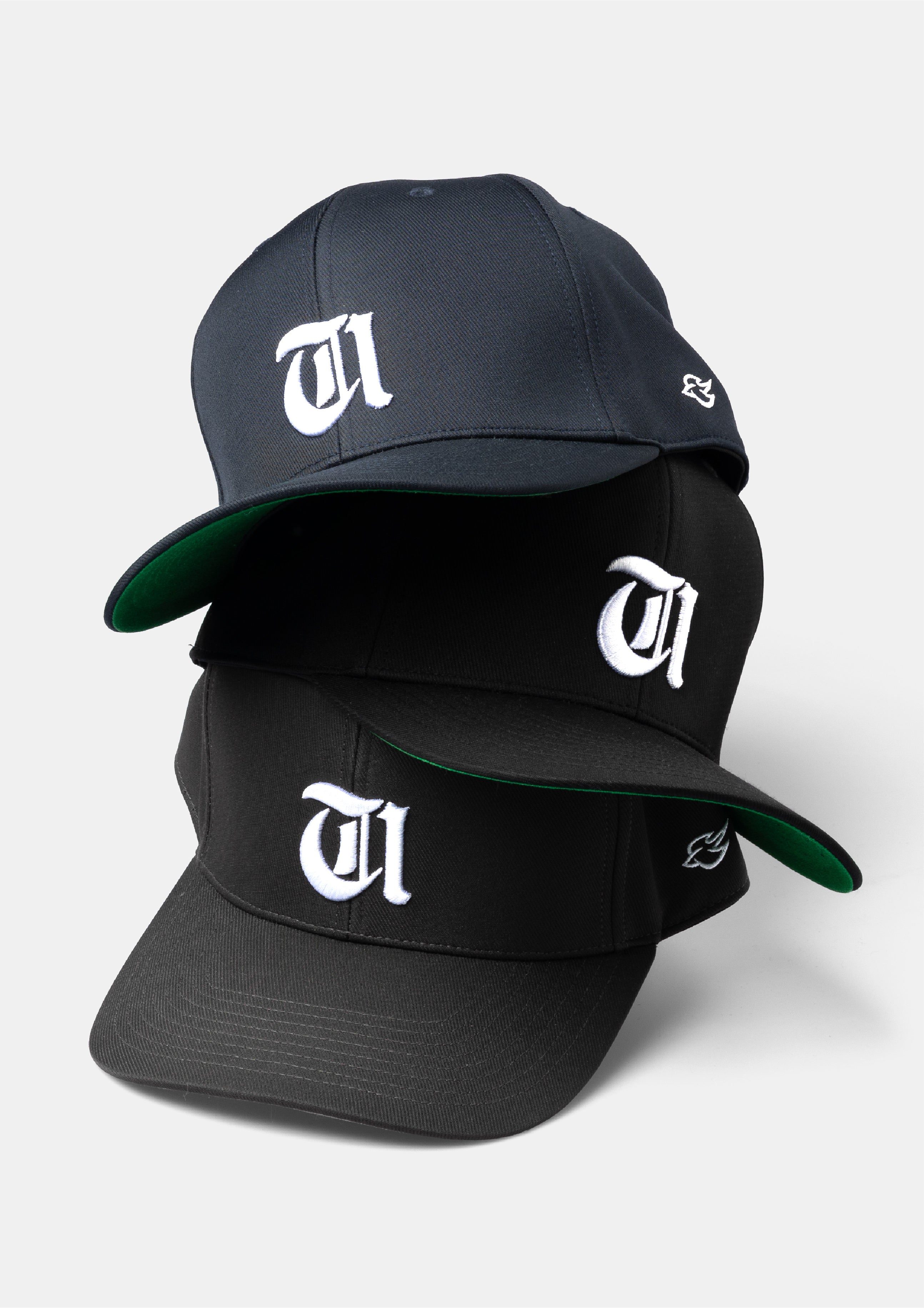 UNNAMED HEADWEAR B.B CAP ベースボールキャップ ツバ裏グリーン