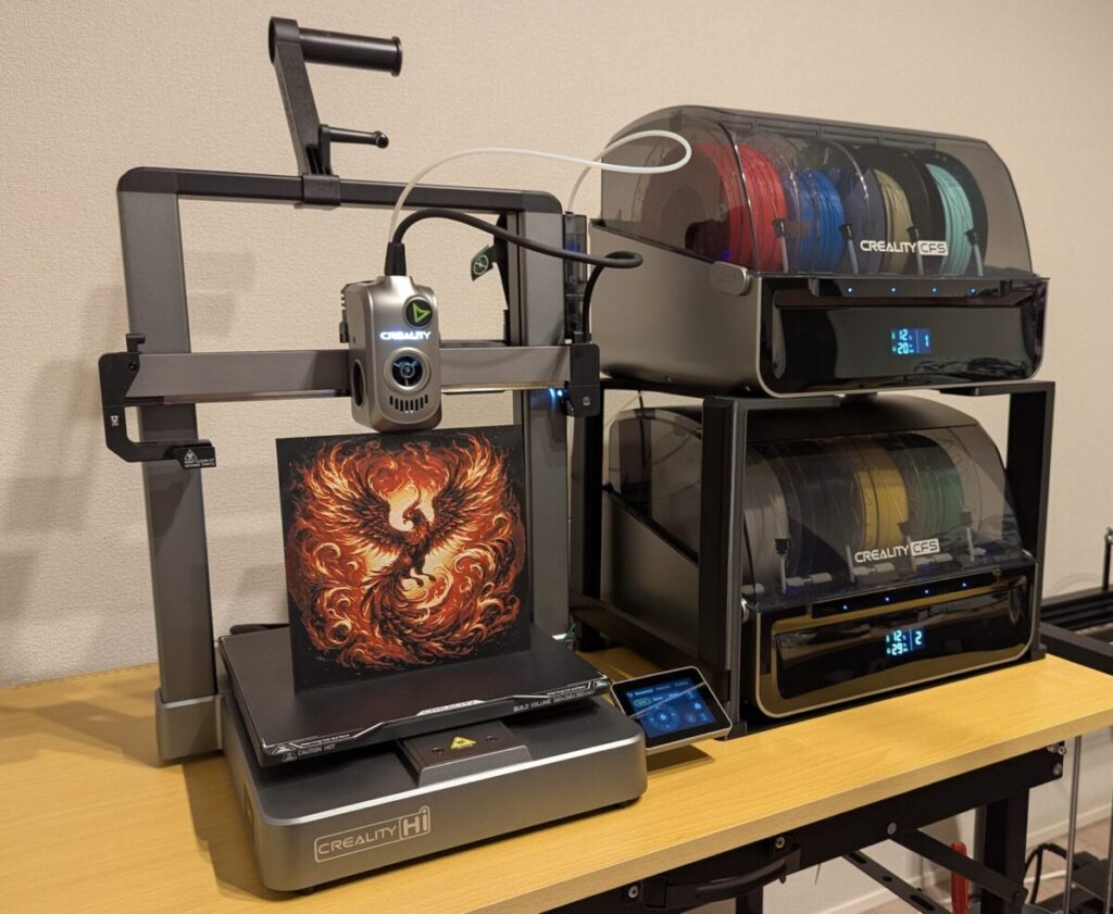 Creality Hi Combo】マルチカラー新時代！最大16色の低価格家庭用3D