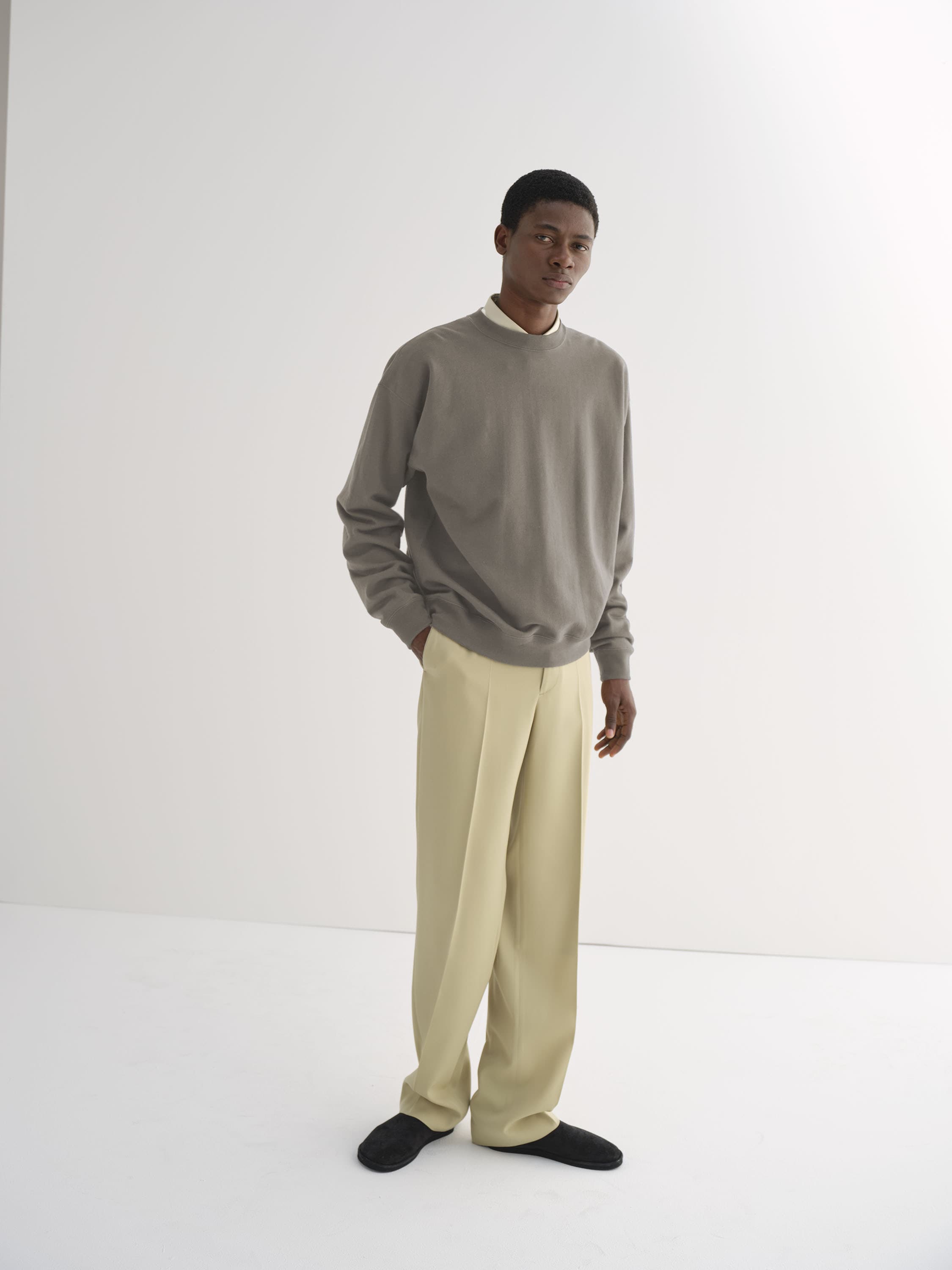 AURALEE SMOOTH SOFT SWEAT P/O – unexpected store