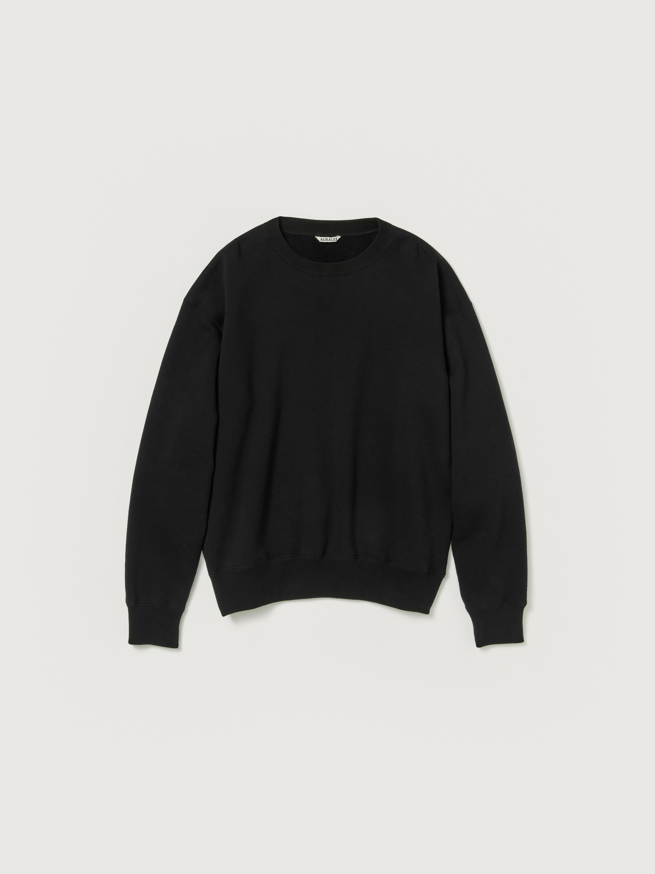 オーラリー 24AW SMOOTH SOFT SWEAT P/O BLACK 3 AURALEE SMOOTH SOFT