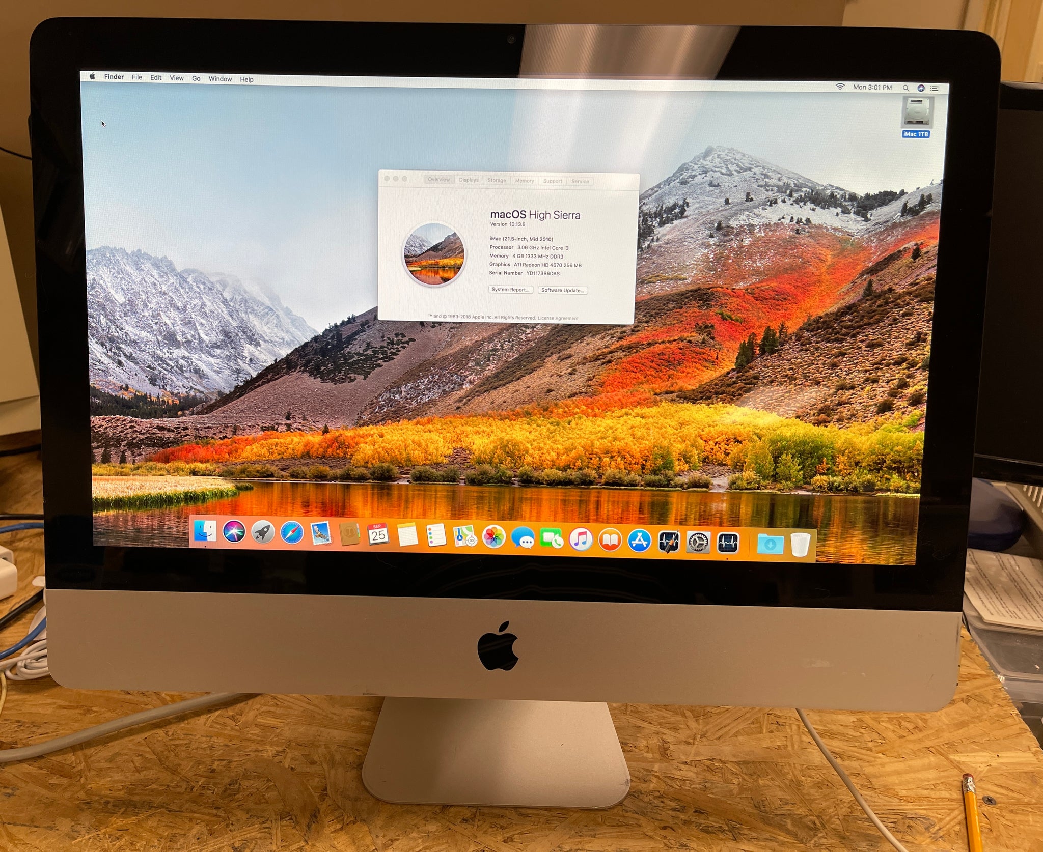 引き取り限定】iMac デスクトップ モデルA1311 引き取り限定】iMac