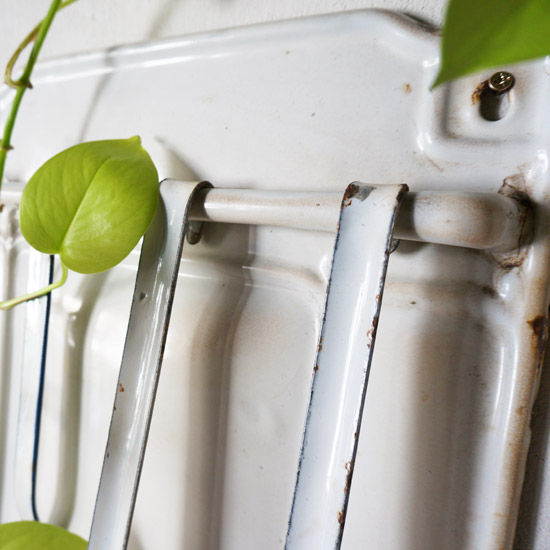 アンティーク ホーローレードルセット＆ラック（uag1165