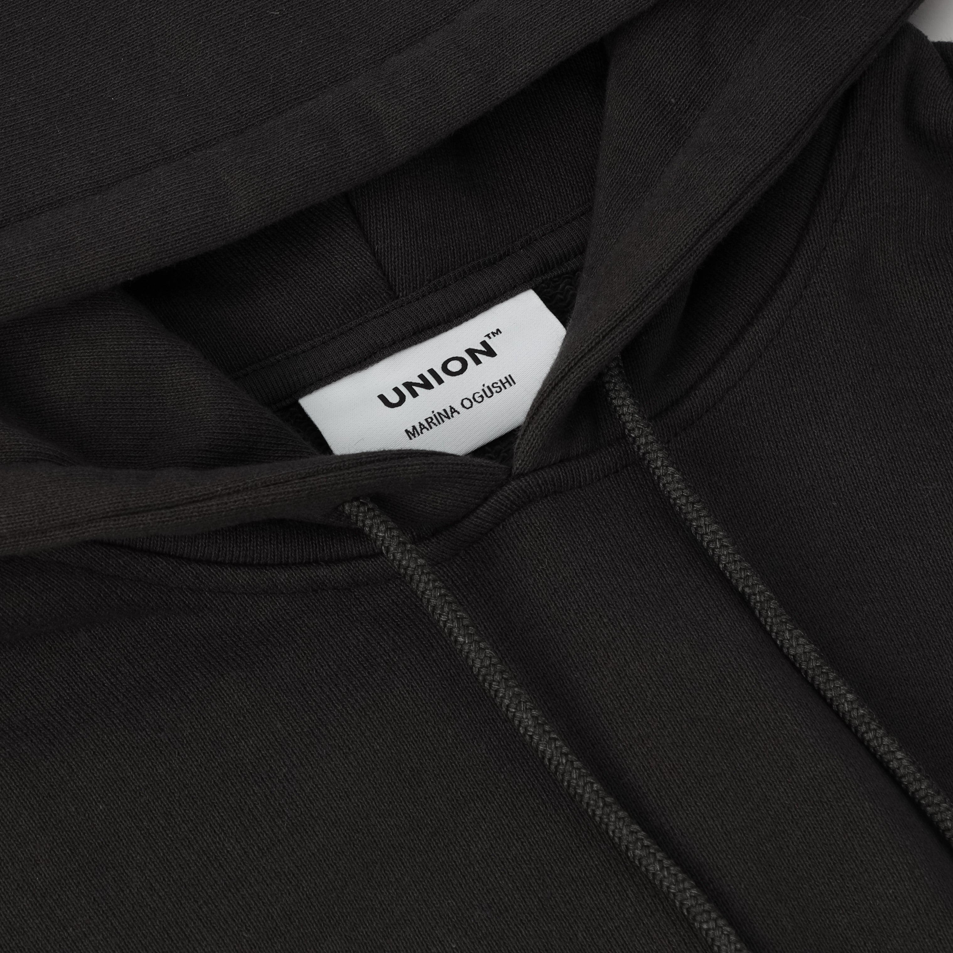 Union Cropped Hoodie BK – UNION MAGAZINE