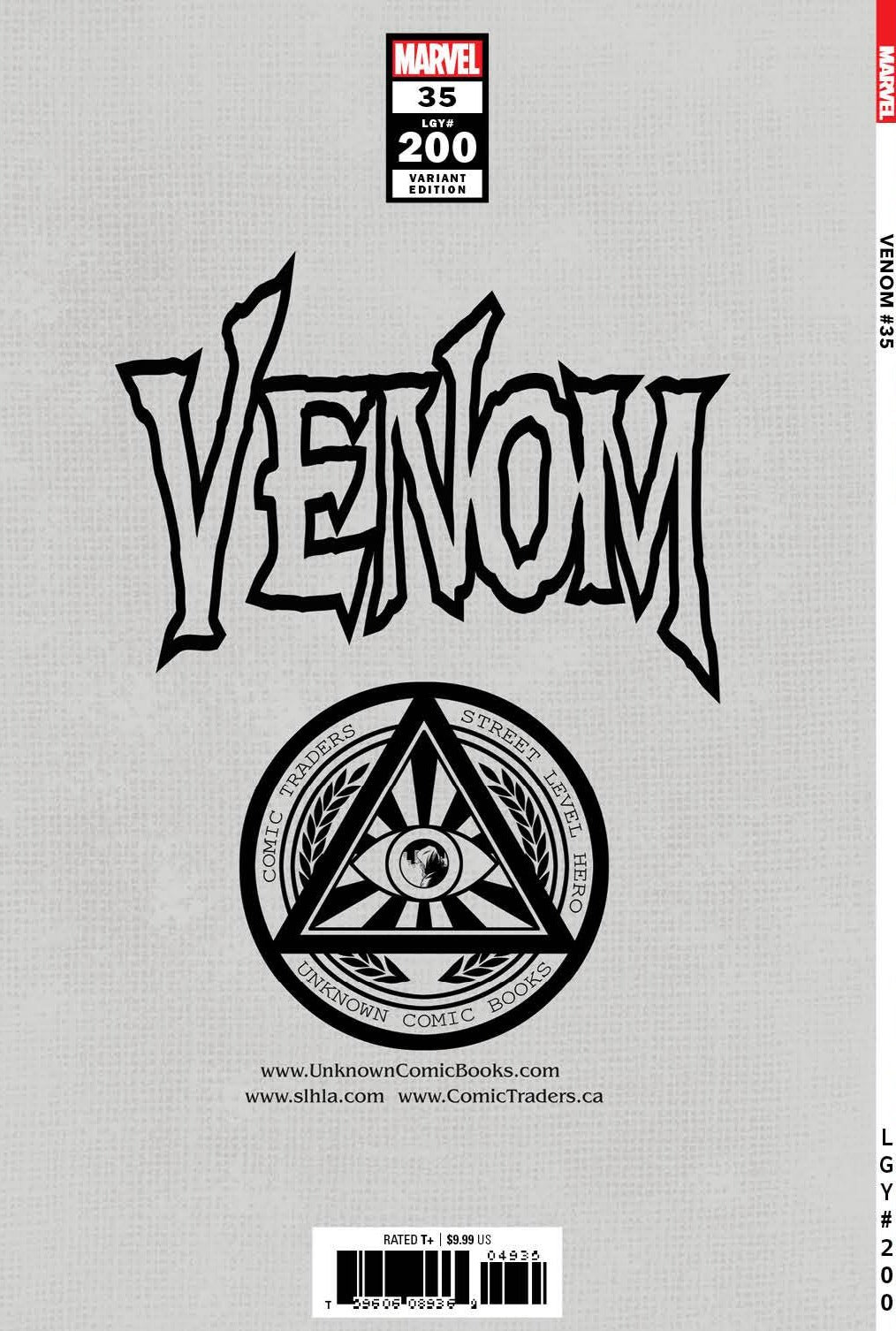 Venom #35 200Th Issue Unknown Comics Tyler Kirkham Exclusive Var (06/0