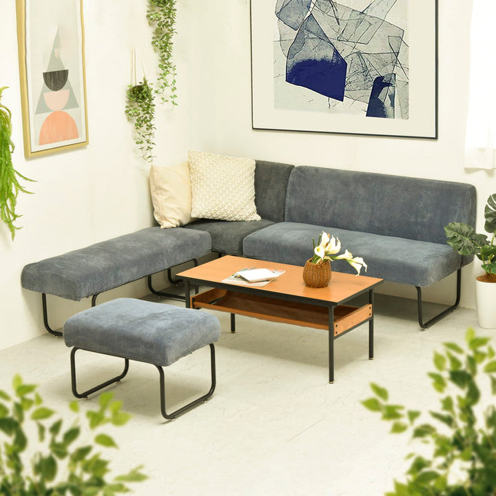 November コーデュロイソファ 1人掛け W56cm｜ ソファ・家具