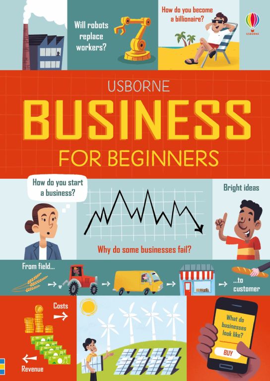 Business for Beginners | Usborne | Be Curious