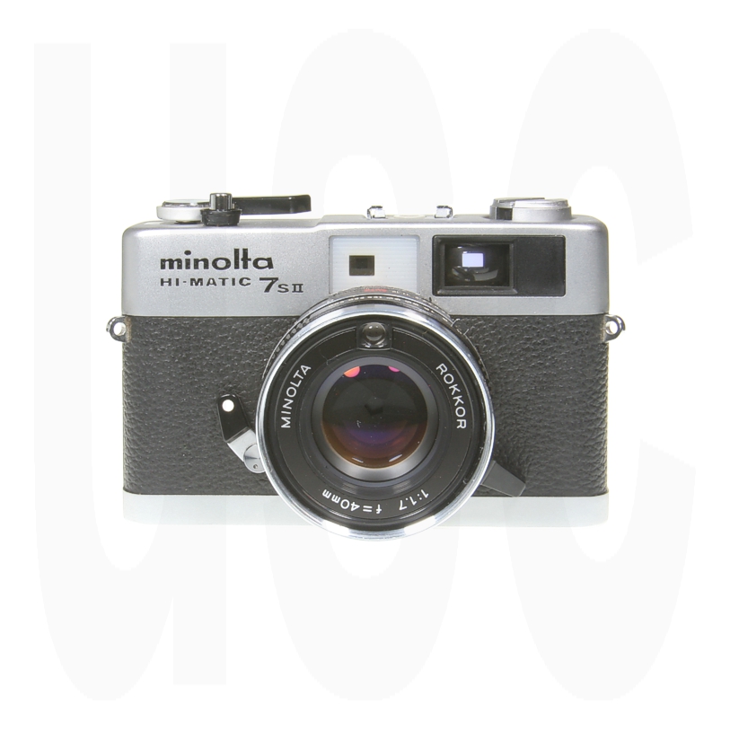 Minolta Hi-Matic 7S II Camera Vintage Rangefinder | USCamera