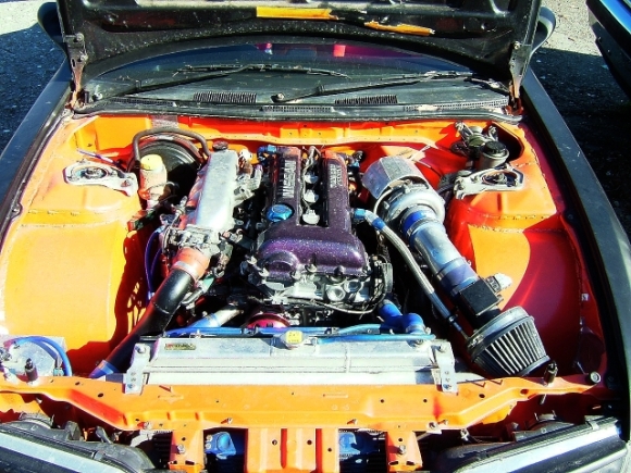 エアコンレス化フルスポット増しボディ！前期S14系シルビア＆GTS-R