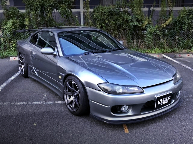 SR20DET＆東名タービン!前後ワイドフェンダー!S15日産シルビアスペック