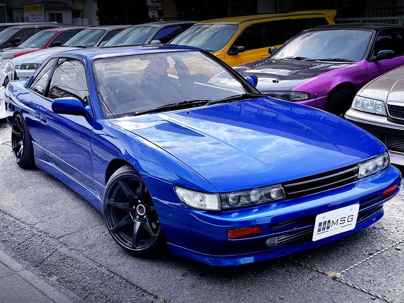 S15スペックR流用SR20DETターボエンジンスワップ!純正5速MT!KPS13日産